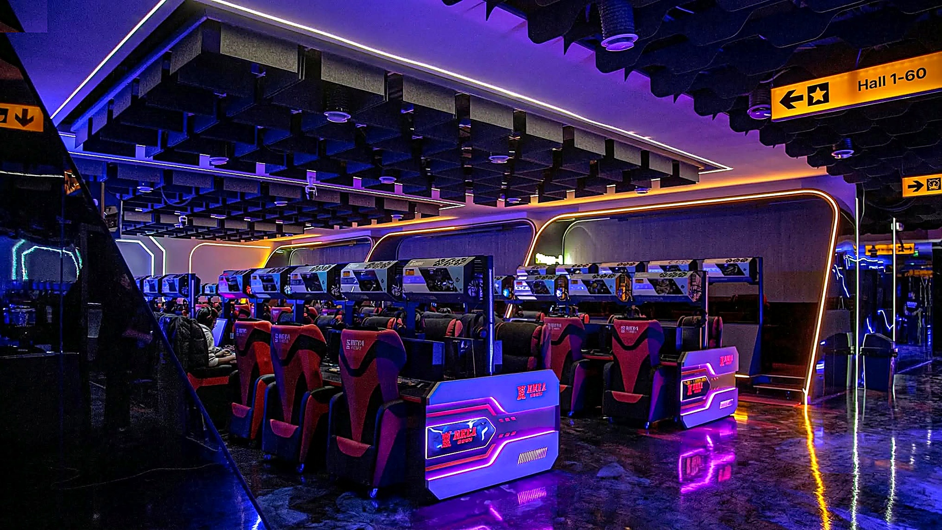 META E-SPORT gaming hall interior
